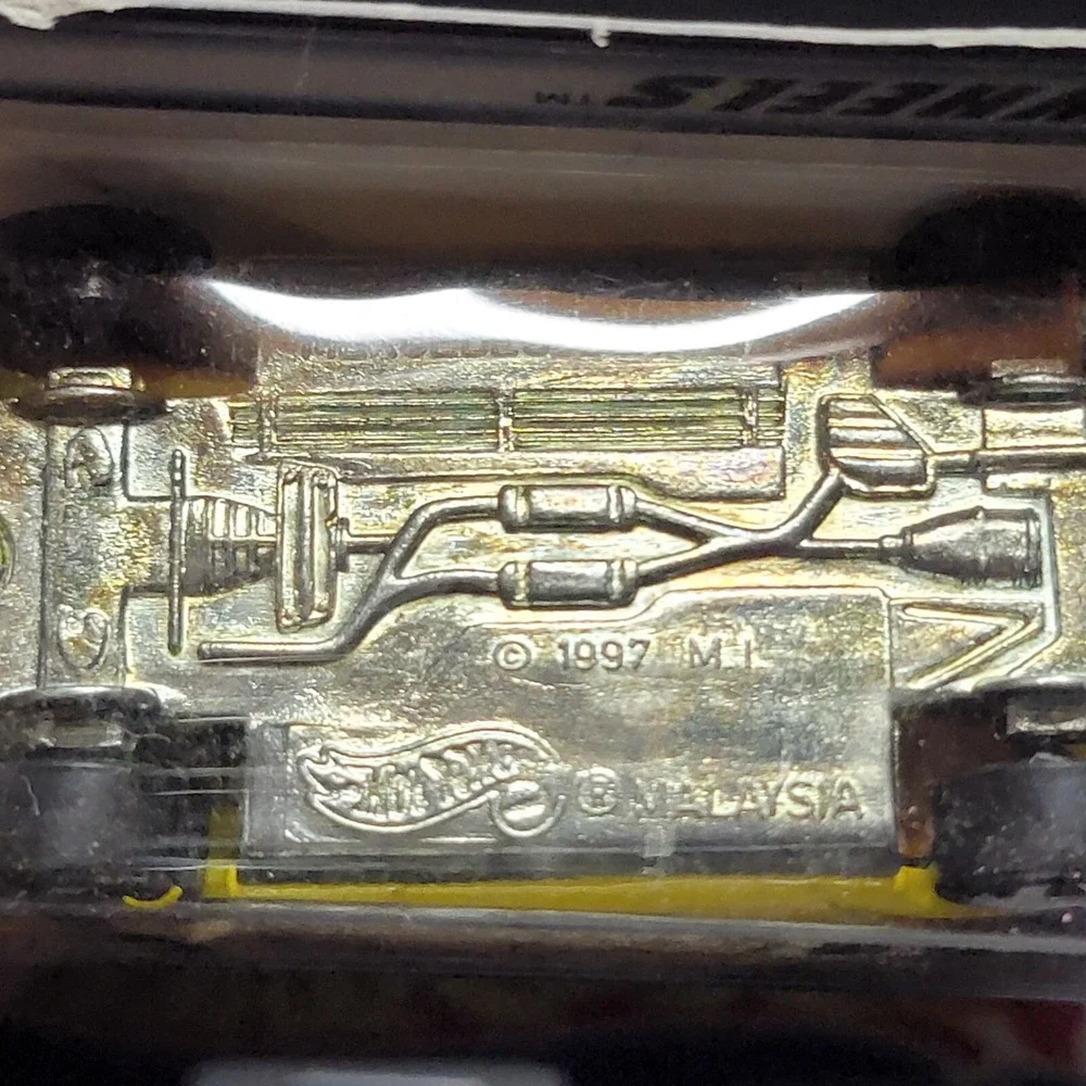1998 Hot Wheels First Edition Mercedes SLK 11/40 (5 Hole Hub Wheels)